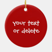 Dancer Ornament ik zou liever danserende schoenen (Achterkant)