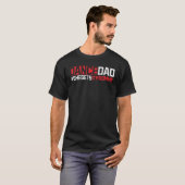 Dancer papa Papa Dance leraar danserend Perf T-shirt (Voorkant volledig)