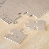 Dancer past haar dipper aan legpuzzel (Zijkant)