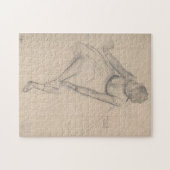 Dancer past haar dipper aan legpuzzel (Horizontaal)
