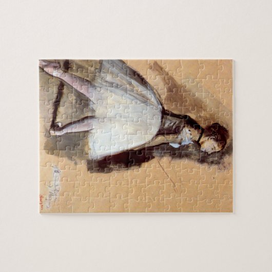 Dancer Permanent door Edgar Degas,  balletkunst Legpuzzel (Horizontaal)