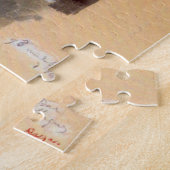 Dancer Permanent door Edgar Degas,  balletkunst Legpuzzel (Zijkant)