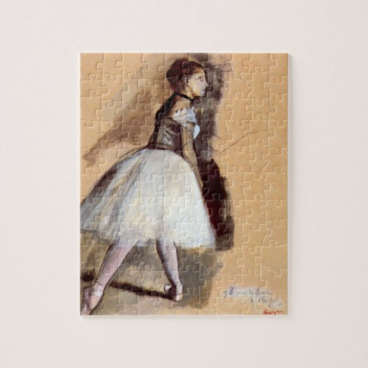 Dancer Permanent door Edgar Degas,  balletkunst Legpuzzel (Verticaal)