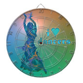 Dancer *Pheja* Dartbord (Voorkant)