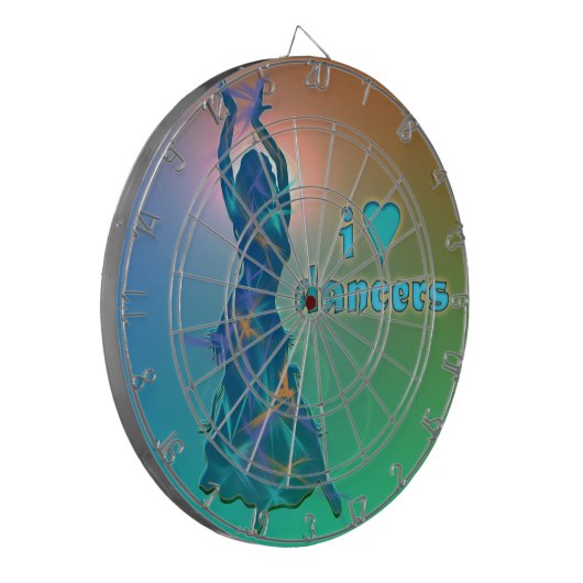 Dancer *Pheja* Dartbord (Voorkant Links)