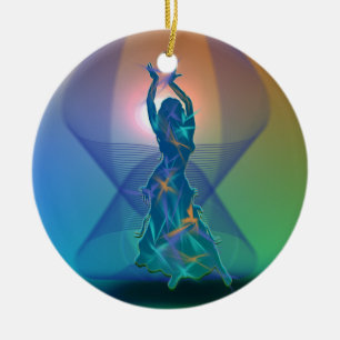 Dancer *Pheja* Keramisch Ornament