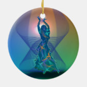 Dancer *Pheja* Keramisch Ornament (Achterkant)