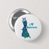 Dancer *Pheja* Ronde Button 5,7 Cm (Voorkant /achterkant)