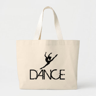 Dancer pic, DANCE Grote Tote Bag
