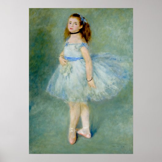 Dancer - Pierre-Auguste Renoir Poster (Voorkant)