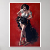 Dancer Pinup Poster (Voorkant)