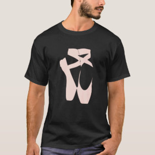 Dancer Pointe Shoes Ballerina Dancing Women T-shirt