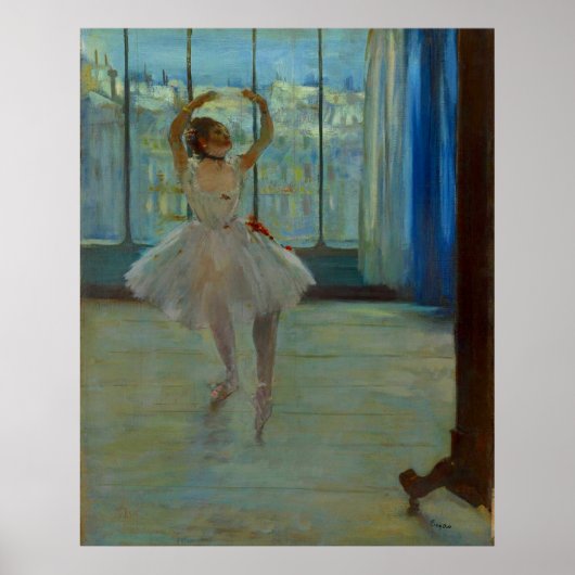 Dancer Posing - Edgar Degas - 1873 Poster (Voorkant)