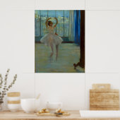 Dancer Posing - Edgar Degas - 1873 Poster (Keuken)