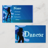 Dancer-profielkaart -  visitekaartje (Voorkant / Achterkant)