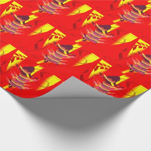 Dancer *Rayjii* Cadeaupapier (Hoek)