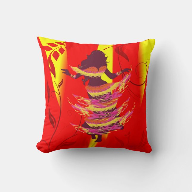 Dancer *Rayjii* Kussen (Voorkant)