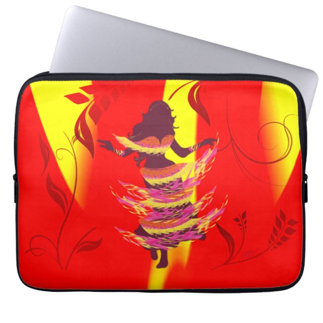 Dancer *Rayjii* Laptop Sleeve (Voorkant)