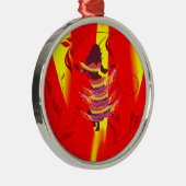 Dancer *Rayjii* Metalen Ornament (Rechts)