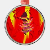 Dancer *Rayjii* Metalen Ornament (Voorkant)