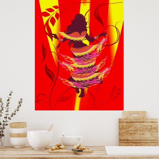 Dancer *Rayjii* Poster (Keuken)