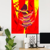 Dancer *Rayjii* Poster (Thuiskantoor)