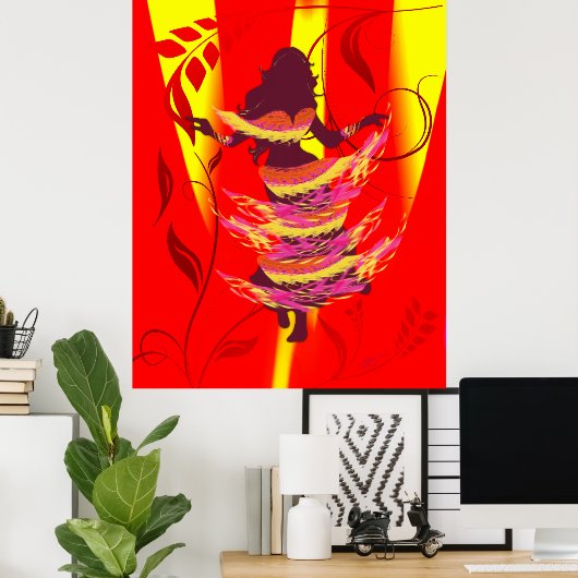 Dancer *Rayjii* Poster (Thuiskantoor)