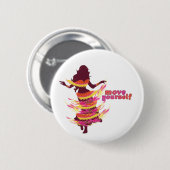 Dancer *Rayjii* Ronde Button 5,7 Cm (Voorkant /achterkant)