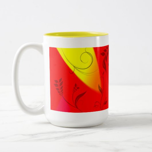 Dancer *Rayjii* Tweekleurige Koffiemok (Links)