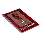 Dancer Red Fringe Notitieboek #1 (Rechterzijde)