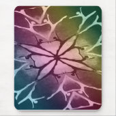 Dancer (Regenboog - Twist) Muismat (Voorkant)