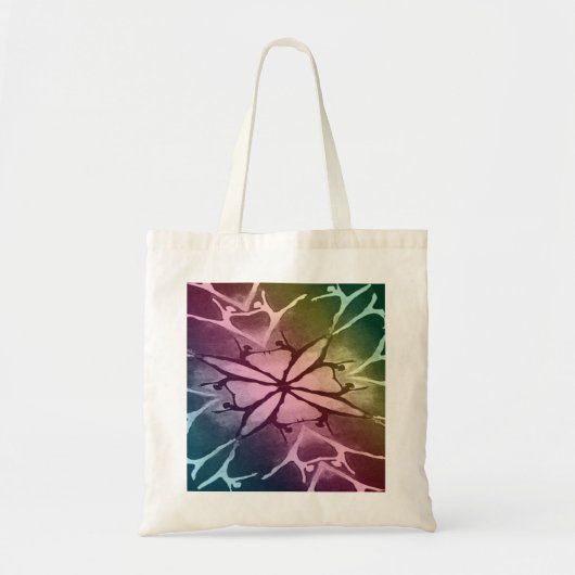 Dancer (Regenboog - Twist) Tote Bag (Voorkant)