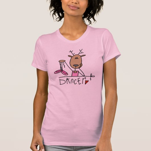 Dancer Reindeer T-shirts en cadeautjes (Voorkant)