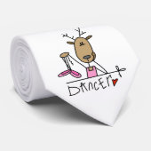 Dancer Reindeer T-shirts en cadeautjes Stropdas (Opgerold)