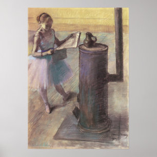 Dancer Resting by Edgar Degas,  balletkunst Poster