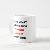 dancer rhumba , geweldige koffiemok (Voorkant links)