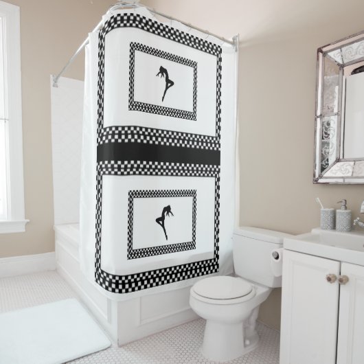 Dancer Shower Curtain Douchegordijn (In situ)