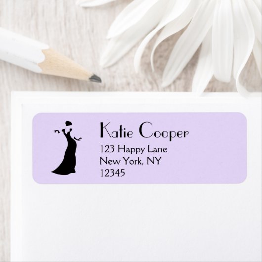 Dancer Silhouette Etiket (Insitu)