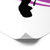 Dancer Silhouette Poster (Hoek)