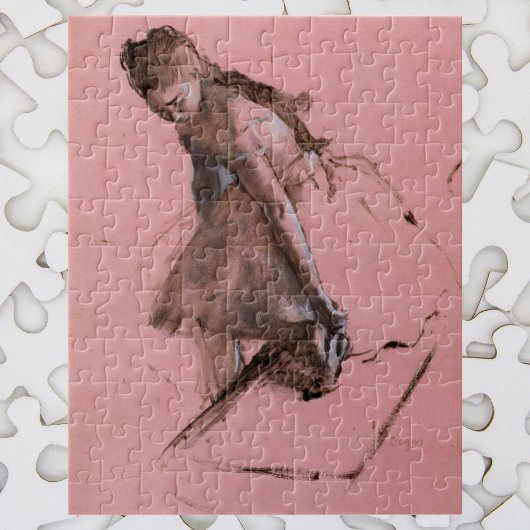 Dancer Slipping on Her Shoe by Edgar Degas Legpuzzel