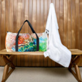 Dancer splatter gepersonaliseerd plunjezak