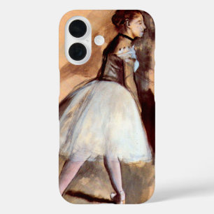 Dancer Standing van Edgar Degas, Vintage Ballet Ku iPhone 16 Hoesje