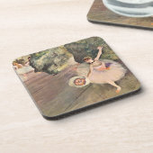 Dancer / Ster van de ballet - Degas schilderen Bier Onderzetter (Linkerzijde)
