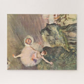Dancer / Ster van de ballet - Degas schilderen Legpuzzel (Horizontaal)
