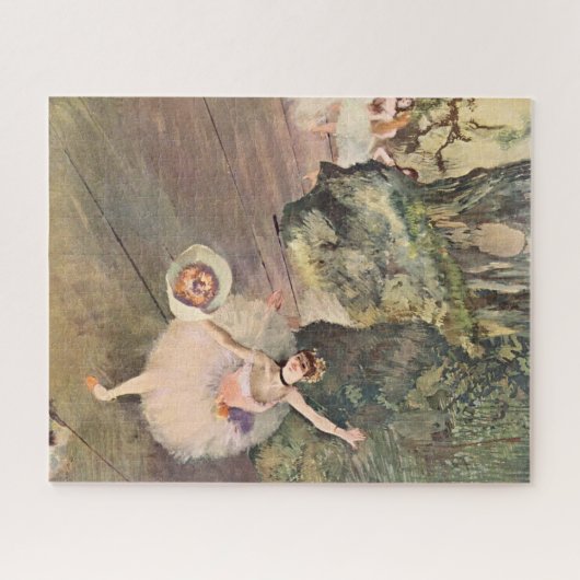 Dancer / Ster van de ballet - Degas schilderen Legpuzzel (Horizontaal)