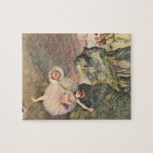 Dancer / Ster van de ballet - Degas schilderen Legpuzzel (Horizontaal)