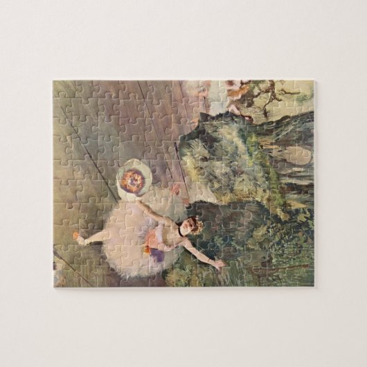 Dancer / Ster van de ballet - Degas schilderen Legpuzzel (Horizontaal)