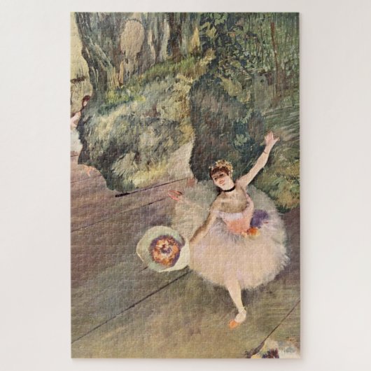 Dancer / Ster van de ballet - Degas schilderen Legpuzzel (Verticaal)