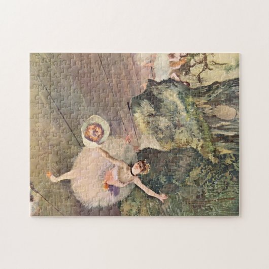Dancer / Ster van de ballet - Degas schilderen Legpuzzel (Horizontaal)