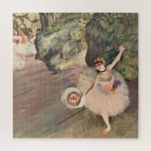Dancer / Ster van de ballet - Degas schilderen Legpuzzel (Verticaal)